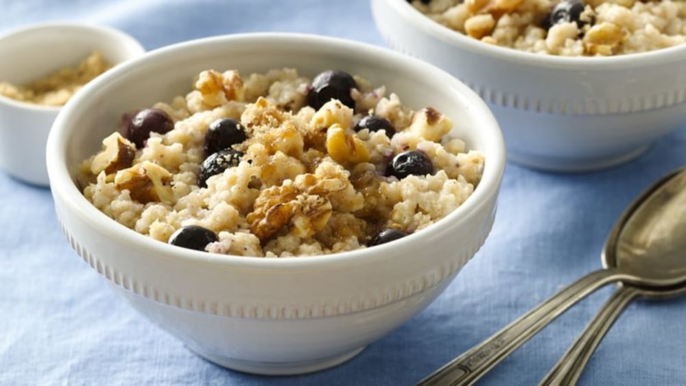 Gluten-Free Blueberry Breakfast Millet All In Good Measure