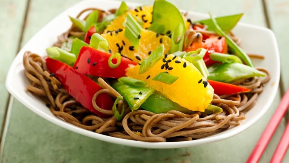 Healthy Sesame Soba Noodle Bowls All In Good Measure