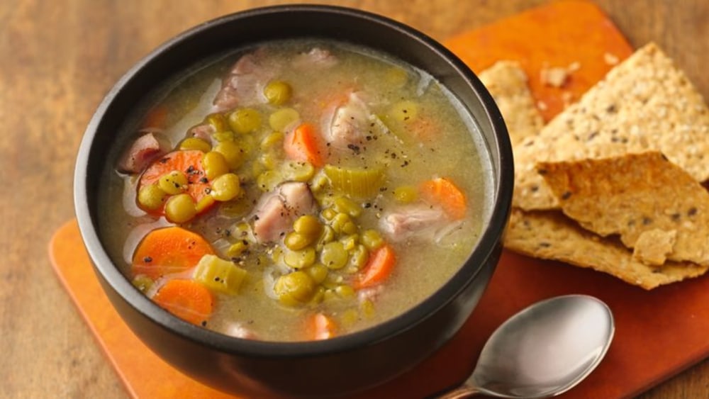 Healthy Split Pea Soup with Veggies All In Good Measure