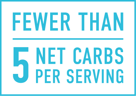 Good Measure fewer than 5 net carbs per serving